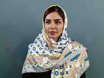 روسری طرح ماهی ابریشم توییل کد A123
