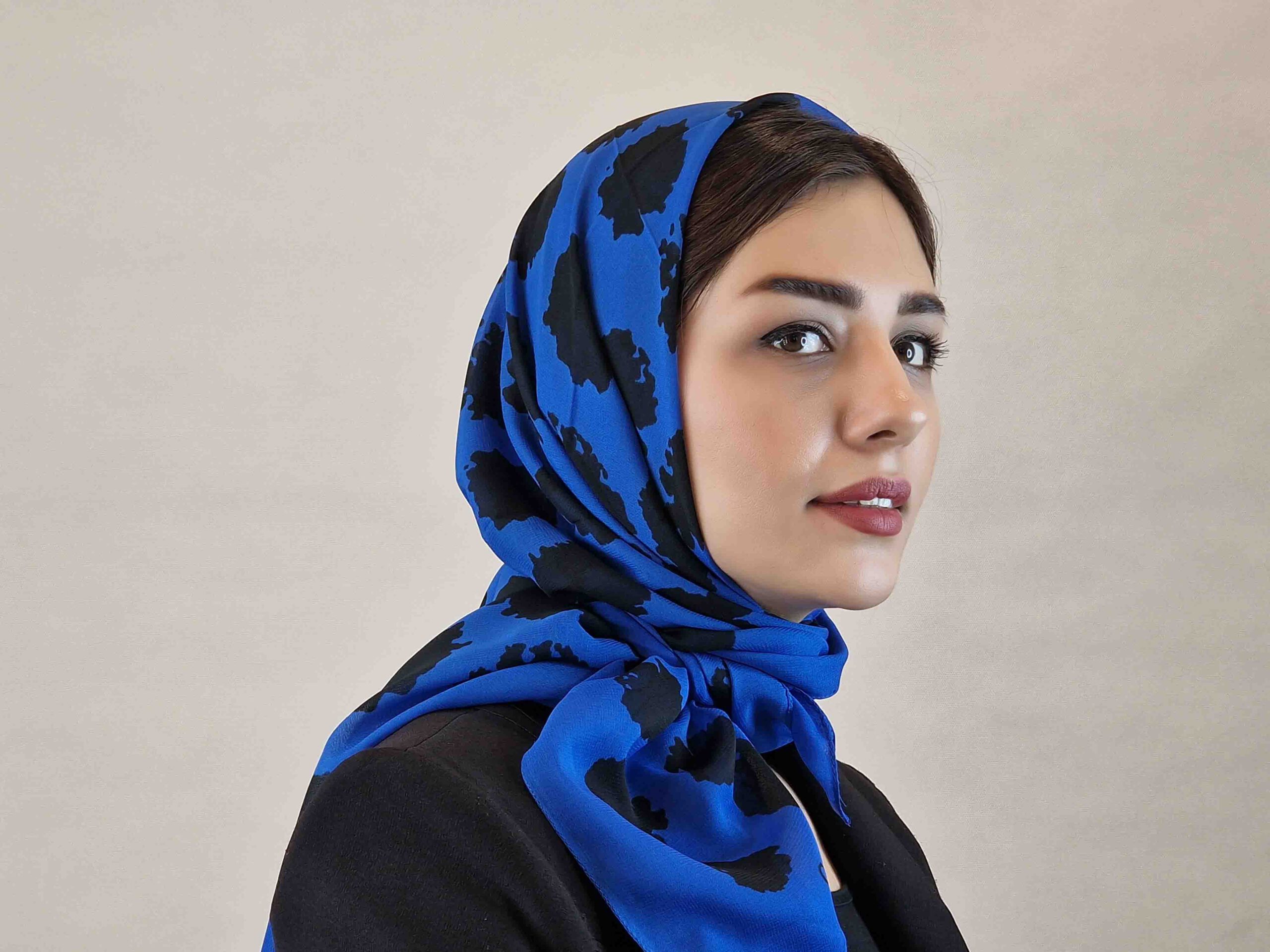 روسری طرح گلوله برفی کد A128 روسری طرح گلوله برفی کد A128