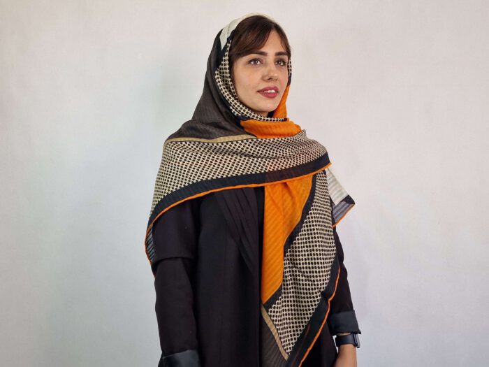 روسری نخی پاییزه HPS کد A131